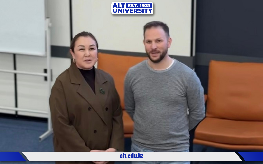 ТДМ 4: ALT Университетінде PHYWE компаниясының өңірлік директоры дәріс оқыды