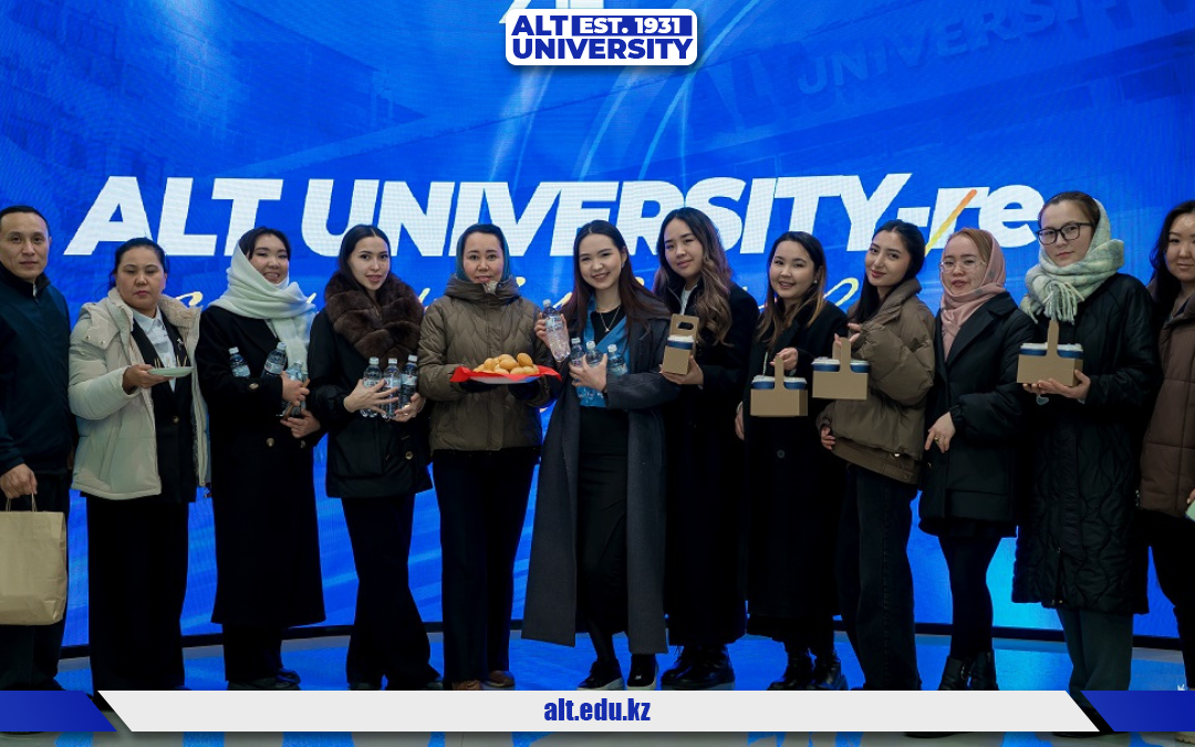 Рамазан айындағы игі іс: ALT Университеті қайырымдылық акциясын өткізді