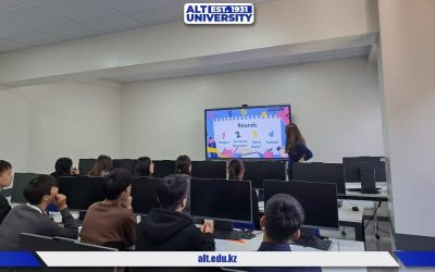 ALT Университетінде «Are you good at English?» атты интерактивті зияткерлік ойын өтт