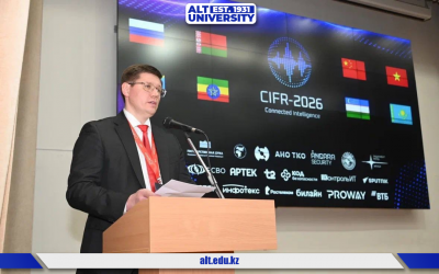 ALT University at the CIFR-2026 International Sectoral Science Festival: Faculty Internship and Student Participation in the Drone Championship