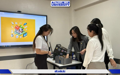 ТДМ 12: ALT студенттері Arduino базасында энергия үнемдейтін «Smart Home» жобасын ұсынды