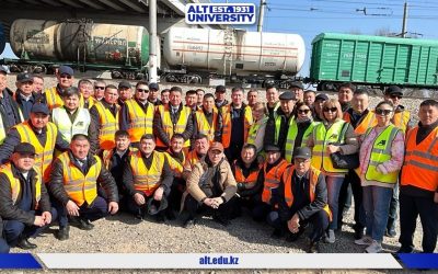 Теміржол қауіпсіздігі: «Ақсеңгір» станциясында теңестіргіш түйіспені төсеу жұмыстары жүргізілді