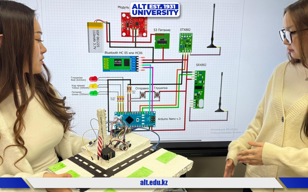 ТДМ 9: ALT студенттері Arduino негізінде автоматтандырылған бақылау жүйесін әзірледі