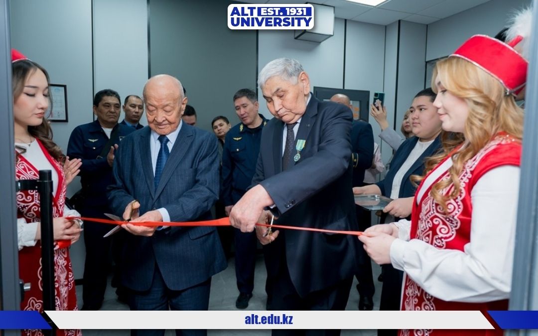 ALT Университетінде "Темір жол құрылымы" оқу-тәжірибелік аудиториясы ашылды