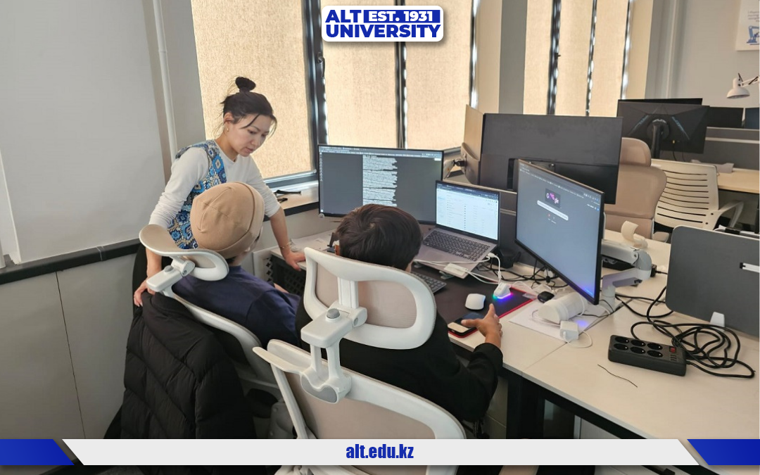 Теория мен практика тоғысы: ALT студенттері KAZAKHSTAN R&D SOLUTIONS базасында дуалды оқытудан өтуде