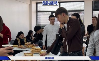 Дәстүр дәмі және әл-ауқатқа бастар жол: Университетте ұлттық тағамдардан дәм тату іс-шарасы