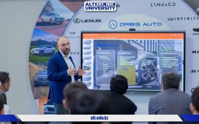 Мансап және технологиялар: Orbis Auto сарапшысы ALT Университетінде автомобиль индустриясының болашағын талқылады