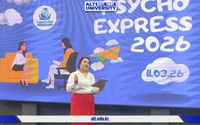 Менталдық саулық — басты назарда: ALT Университетінің сарапшысы Satbayev University-де психологиялық қолдау көрсетті