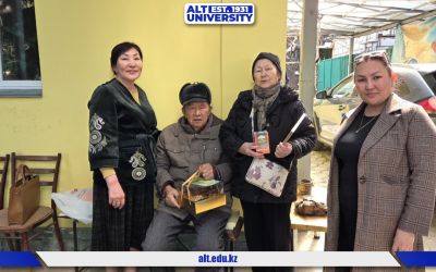 Наурыз шуағы: ардагерлерге ізгі тілек