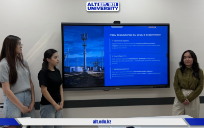 ТДМ 7: Радиотехника және телекоммуникация кафедрасында таза энергия мәселелері талқыланды