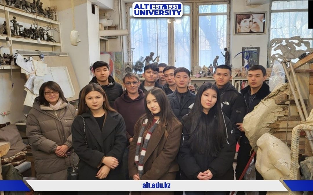 ТДМ 11: ALT студенттері мүсін өнері мен сәулеттің қала құрылысындағы үйлесімін зерттеді