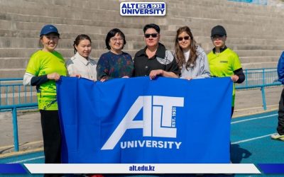 Денсаулық пен экология жолында: ALT Университетінде #WorldWaterRun 2026 жүгіру шарасы өтті