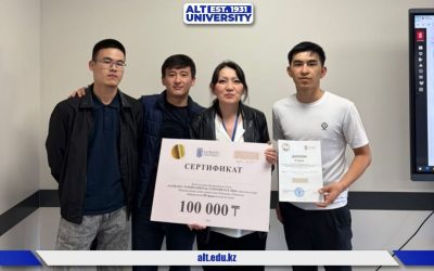Инженерлік инновация: ALT студенттері халықаралық хакатонда үздіктер қатарынан көрінді