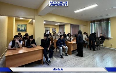 Менталдық саулық — басты назарда: Студенттер үйлерінде психологиялық тренингтер өтті