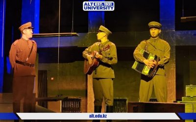 Өшпес ерлікке тағзым: ALT студенттері «Әлия» спектаклін тамашалады