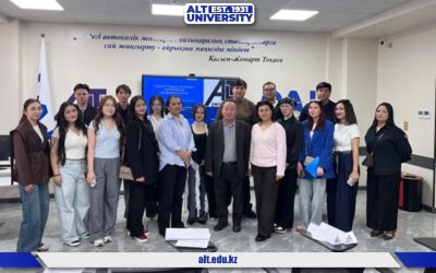 ALT Университетінде «Сәулет-құрылыс инженериясы» кафедрасының жас ғалымдарының ғылыми жобалар байқауының қорытындысы шығарылды