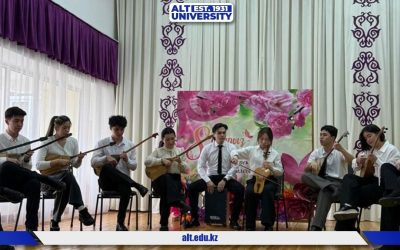 Университет пен мектеп-интернат арасындағы ізгіліктің көктемгі көпірі