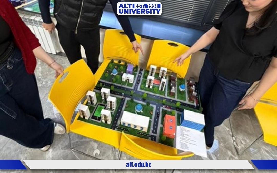 Болашақтың қаласы: Сәулетші студенттер «Abc city» және «Nur-Vill» жобаларын қорғады