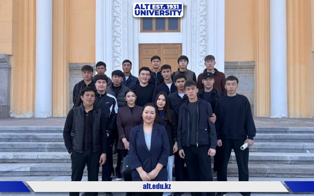 Мәдени-эстетикалық тәрбие: Көлік және құрылыс институты студенттері музейде