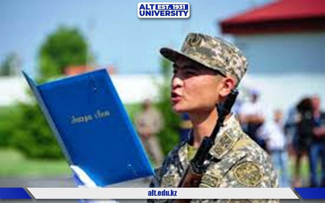 Әскери ант - Отанға адал болуға ант