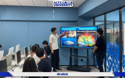 Адам және Табиғат: ALT студенттері экологиялық мәселелерді талқылады