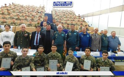 Әскери логистиканың 32 жылдығы: ALT-та әскери қатынастар органдарының (ЖББЖ) мерейтойы атап өтілді