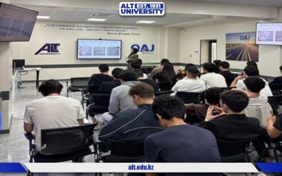 Халықаралық маңызы бар жолдар: «ҚазАвтоЖол» ҰК» АҚ өкілі ALT Университетінде қонақ дәрісін өткізді