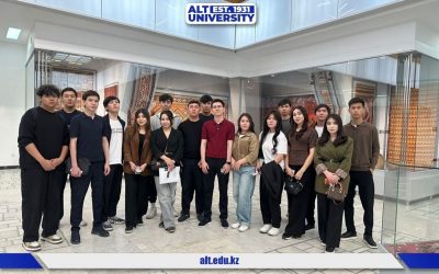 Технология арқылы өнерге үңілу: ALT University студенттері Ә. Қастеев мұражайына барды