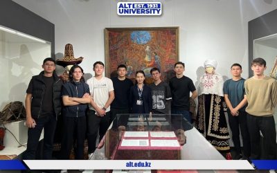 Тарих толқынында: ALT University студенттері Алматы музейіне саяхат жасады