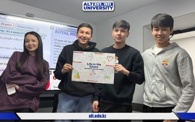 A Vision of the Future: ALT University Students Defend Sustainable Development Projects in English