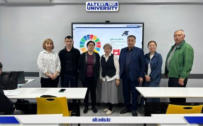 Сапалы білім — табысқа жетелер жол: ALT University-де ТДМ 4 және 8 жүзеге асыру мәселелері талқыланды