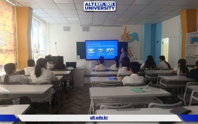 ALT Университеті Алматы мектеп оқушыларын тұрақты болашақты қалыптастыруға шабыттандырады