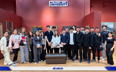 Мәдени код пен технологиялар: ПИИТ студенттерінің Ә. Қастеев музейіне танымдық саяхаты