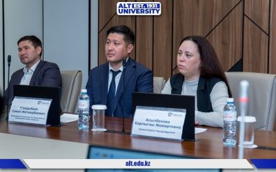 ALT University және «Еуразия» өмірді сақтандыру компаниясы» АҚ: кәсіби кадрлардың болашағына арналған стратегиялық диалог