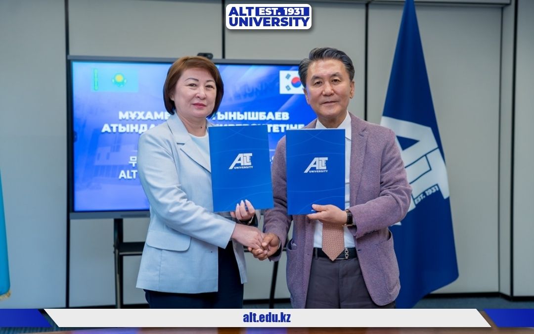 ALT University мен Daekyeung University (Оңтүстік Корея) арасындағы стратегиялық серіктестік: жаңа көкжиектер мен бірлескен жобалар