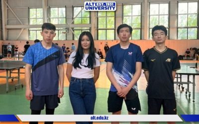 Спорттық рух: ALT студенттері «Студенттік спорт лигасы» жарысында өнер көрсетті