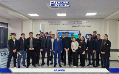 Бітірушіден басшыға дейін: ALT студенттері «ҚазАвтоЖол» филиалының директорымен кездесті