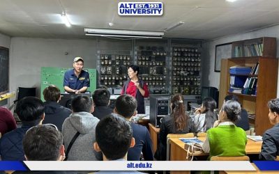 ALT First-Year Students Completed Industrial Internship at Almaty Signaling and Communications Distance