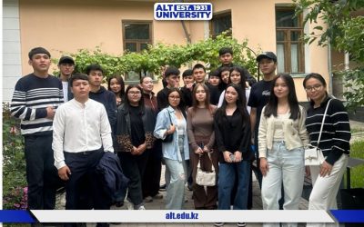 ALT студенттері Мұхтар Әуезов музей-үйінде қонақта болды