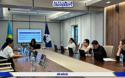 ALT Университетінде автоматтандыру және киберқауіпсіздік салаларының дамуына арналған форсайт-сессия өтті