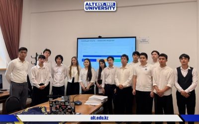 «Ақпараттық жүйелер» білім беру бағдарламасы студенттерінің дипломдық жобаларын қорғауы