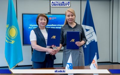 A Step Toward New Partnerships: The University and Jusan Mobile Signed a Memorandum of Cooperation