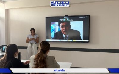 Guest Lecture on “The Mission of a Modern Civil Servant in Ensuring Sustainable Economic Growth”