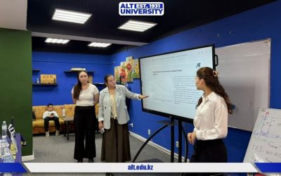ALT University студенттері дипломдық жұмыстарын тікелей кәсіпорын базасында қорғады
