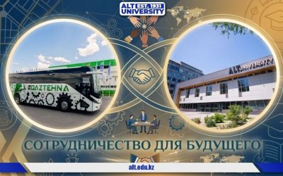 Отандық машина жасауды бірге дамыту жолында: ALT University мен «КазТехна» ЖШС ынтымақтастық туралы меморандумға қол қойды