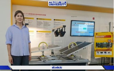 ALT оқытушысы Дина Смаилова Қытайдағы YALONG компаниясында тағылымдамадан өтті