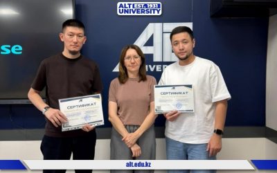 KAZ Minerals қызметкерлері ALT University-де біліктілікті арттыру курсынан өтті