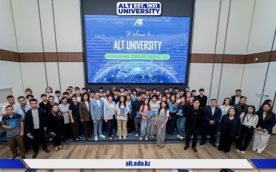 ALT University-де шетелдік студенттермен танысу кездесуі өтті