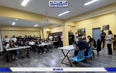№3 Студенттер үйінде қауіпсіздік және буллингтің алдын алу бойынша кездесу өтті