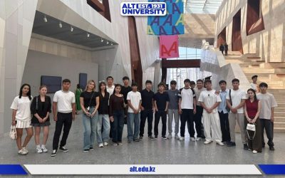ALT студенттері мен оқытушылары «Almaty Museum of Arts» музейіне мәдени экскурсия жасады